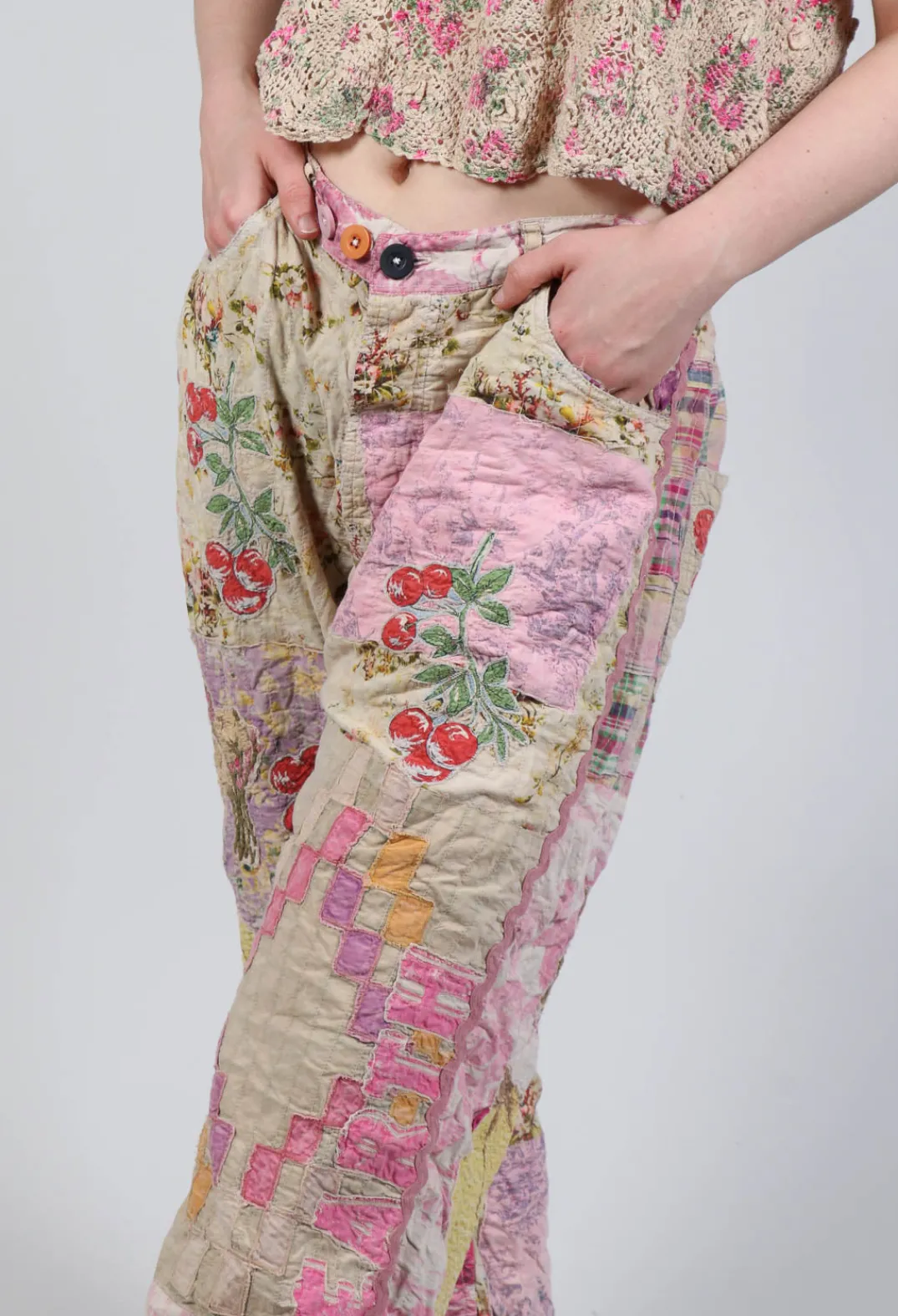 Magnolia Pearl Trousers^Cosmic Rainbow Miners Pants in None