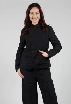 Aleksandr Manamis Jackets^Cotton Jacket  in Black