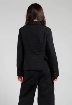 Aleksandr Manamis Jackets^Cotton Jacket  in Black