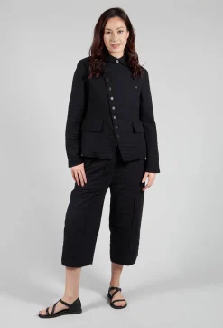 Aleksandr Manamis Jackets^Cotton Jacket  in Black