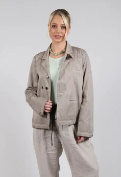 Umit Unal Jackets^Cotton Jacket in Original Brown