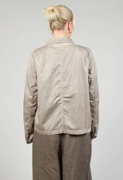 Umit Unal Jackets^Cotton Jacket in Original Brown