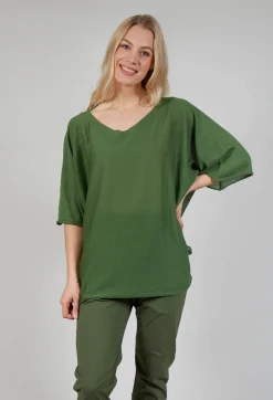 Album Di Famiglia Jumpers^Cotton Maxi Jumper in Green