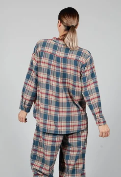 Amici Shirts & Blouses^Cotton Plaid Button Up Shirt in Sand