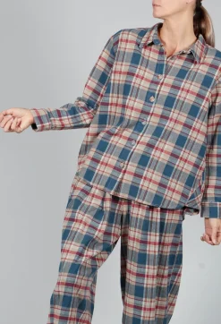 Amici Shirts & Blouses^Cotton Plaid Button Up Shirt in Sand
