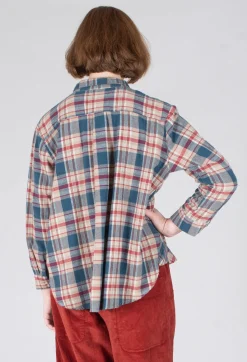 Amici Shirts & Blouses^Cotton Plaid Button Up Shirt in Sand