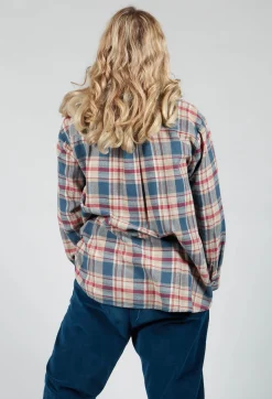 Amici Shirts & Blouses^Cotton Plaid Button Up Shirt in Sand