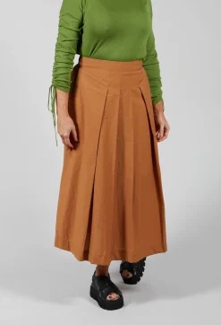 Maliparmi Skirts^Cotton Shan Skirt in Biscotto