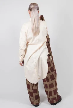 Aleksandr Manamis Dresses^Cotton Shirt Dress in Powder