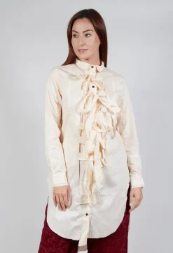 Aleksandr Manamis Dresses^Cotton Shirt Dress in Powder