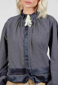 Umit Unal Shirts & Blouses^Cotton Shirt in Anthracite