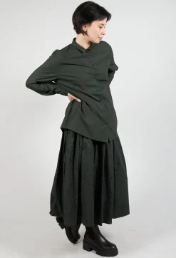 Apuntob Shirts & Blouses^Cotton Shirt in Forest