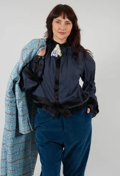 Umit Unal Shirts & Blouses^Cotton Shirt in Navy