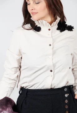 Aleksandr Manamis Shirts & Blouses^Cotton Shirt in Powder