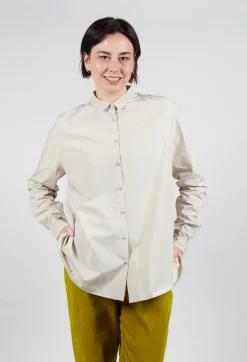 Apuntob Shirts & Blouses^Cotton Shirt in Sand
