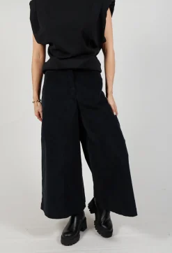Stefano Mortari Trousers^Cotton Trousers in Black