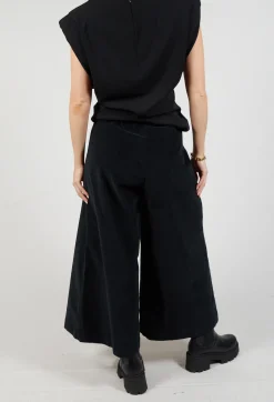 Stefano Mortari Trousers^Cotton Trousers in Black