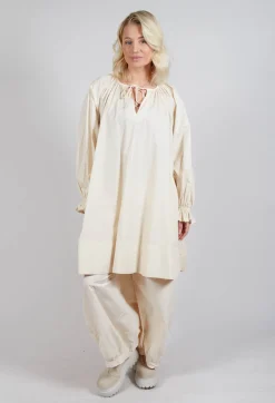 Amici Tops^Cotton Tunic in Cream