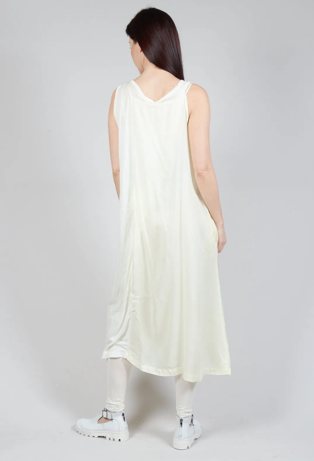 Rundholz Mainline Dresses^Cowl Neckline Dress in Lily 10% Cloud