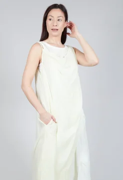 Rundholz Mainline Dresses^Cowl Neckline Dress in Lily 10% Cloud
