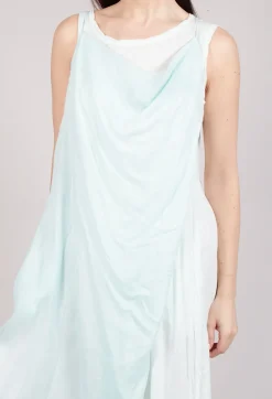 Rundholz Mainline Dresses^Cowl Neckline Dress in Tulip 10% Cloud