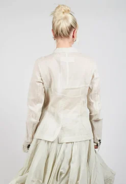 Rundholz Dip Jackets^Creased Effect Jacket in Eraser Stiff