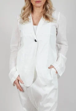 Rundholz Mainline Jackets^Crinkle Jacket in Starwhite
