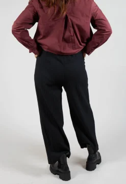 Amici Trousers^Crinkle Trousers in Black
