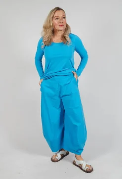 Rundholz Black Label Trousers^Cropped Balloon Trousers in Malibu