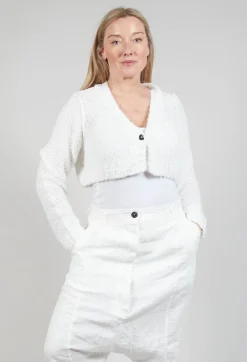 Rundholz Mainline Cardigans^Cropped Cardigan in Callas