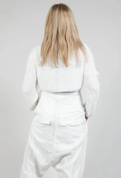 Rundholz Mainline Cardigans^Cropped Cardigan in Callas