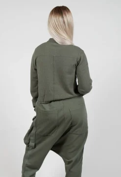 Rundholz Black Label Cardigans^Cropped Cardigan with Patch Pockets in Camp