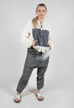 Rundholz Mainline Jackets^Cropped Hooded Jacket in Asteroid Paint