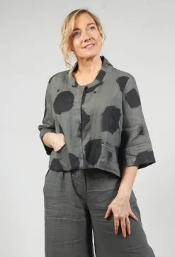 Kedziorek Jackets^Cropped Jacket in Sage