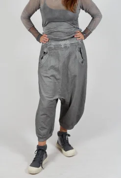 Rundholz Dip Trousers^Cropped Leg Sweatpants in Pencil Cloud