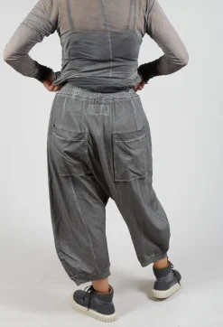 Rundholz Dip Trousers^Cropped Leg Sweatpants in Pencil Cloud