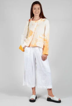 Kedziorek Jackets^Cropped Lightweight Jacket in Orange Dye