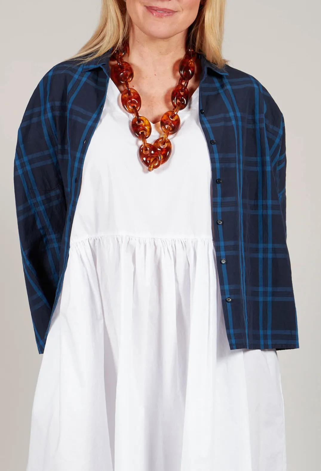 Apuntob Shirts & Blouses^Cropped Shirt in Denim