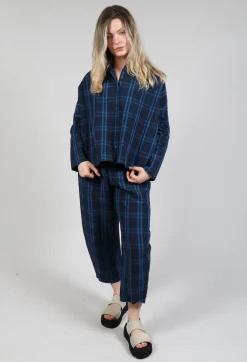 Apuntob Shirts & Blouses^Cropped Shirt in Denim