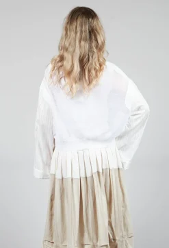 Isabel Benenato Shirts & Blouses^Cropped Top in White