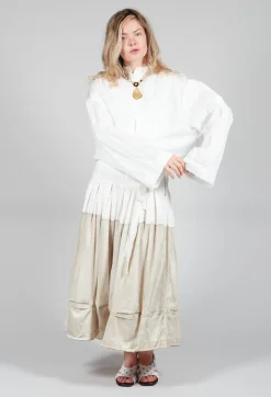 Isabel Benenato Shirts & Blouses^Cropped Top in White