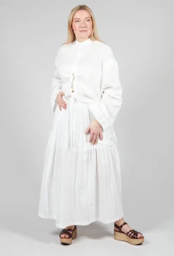 Isabel Benenato Shirts & Blouses^Cropped Top in White