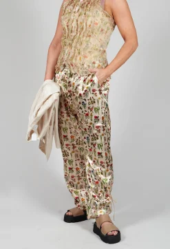 Aleksandr Manamis Trousers^Cropped Trousers in Petite Fleurs