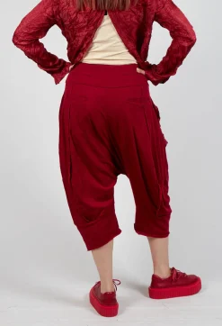 Rundholz Mainline Trousers^Cropped Trousers in Sunset Cardinal