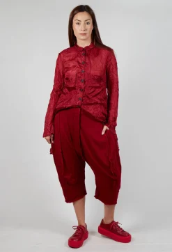 Rundholz Mainline Trousers^Cropped Trousers in Sunset Cardinal