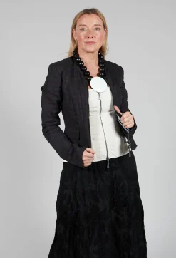 Masnada Jackets^Cropped Utility Jacket in Coal
