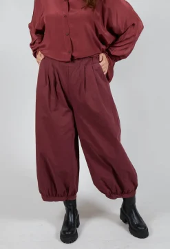 Amici Trousers^Cuffed Hem Trousers in Intense Rust