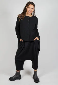 Pluslavie Jackets^Curtain Jacket in Black