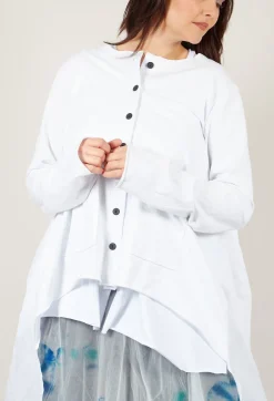 Pluslavie Jackets^Curtain Jacket in White