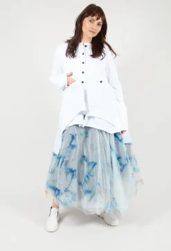 Pluslavie Jackets^Curtain Jacket in White